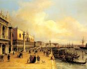 A View of the Doges Palace - 卡罗·格鲁巴克